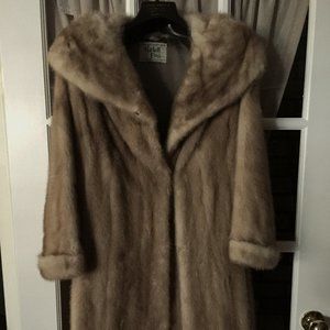 Vintage Silver Mink Coat